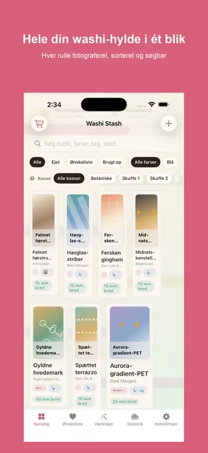 Washi Stash Tape Tracker — Køb aldrig en dubletrulle