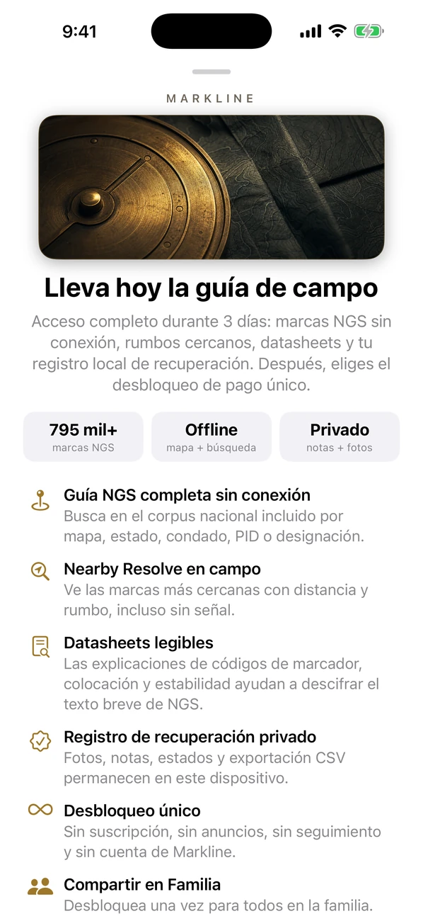Markline: Benchmark Hunting — Buscar y registrar marcas de encuesta NGS