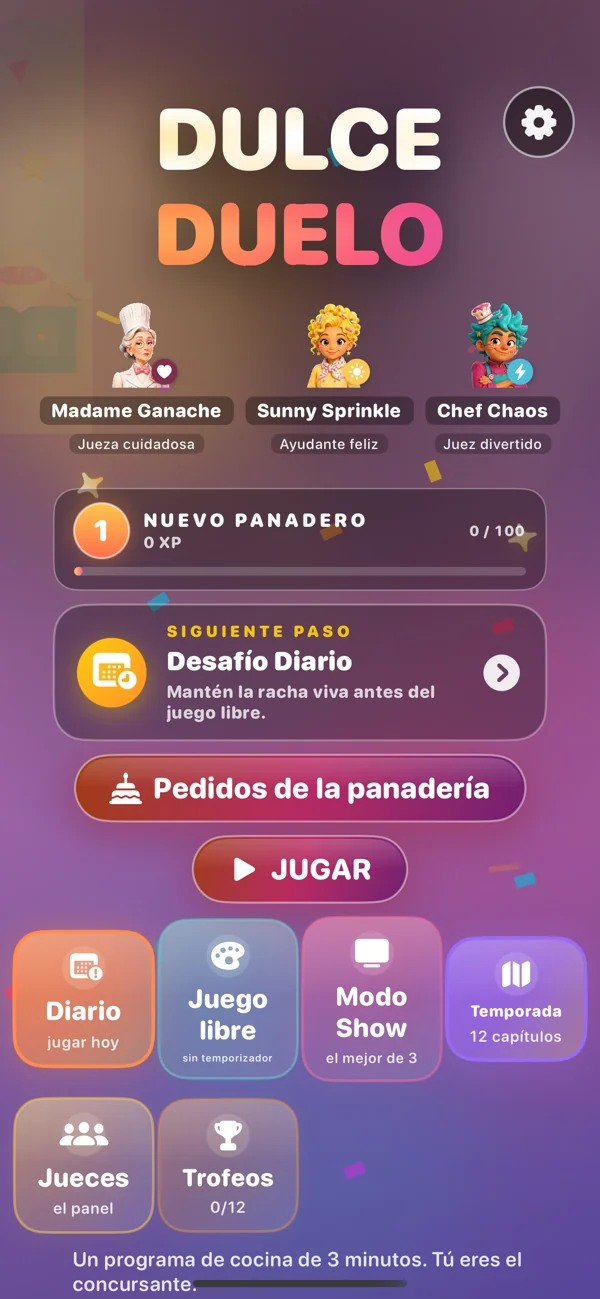 Sweet Showdown — Juego de hornear para niños sin publicidad