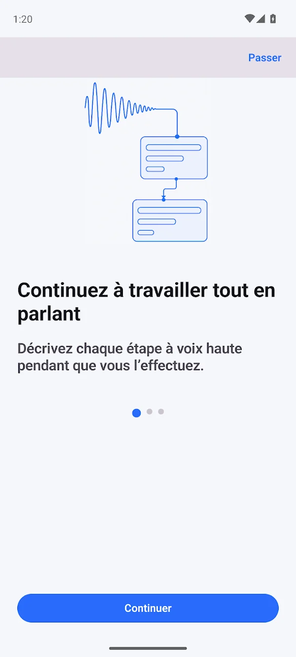 Spoflowchart: Voice to Chart — Enregistrez des étapes, modifiez le schéma et réécoutez leur audio.