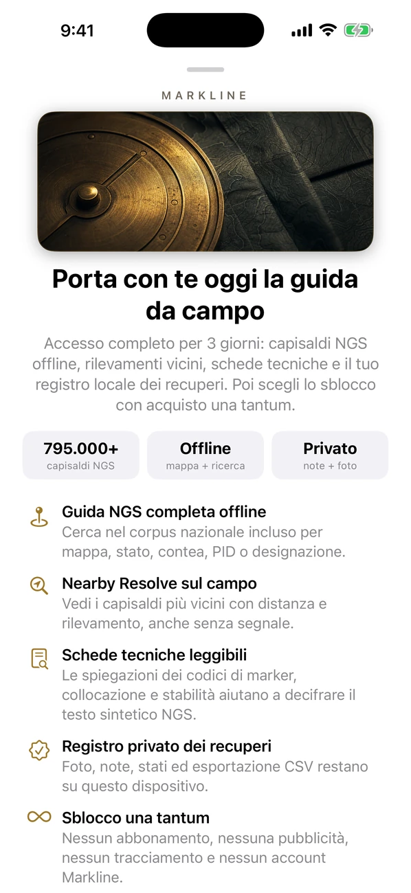 Markline: Benchmark Hunting — Trova e registra i voti del sondaggio NGS