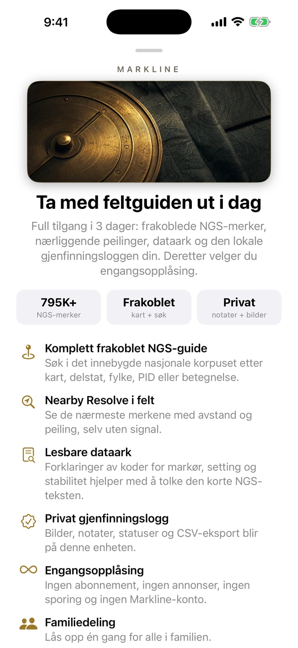 Markline: Benchmark Hunting — Finn og logg NGS-undersøkelsesmerker