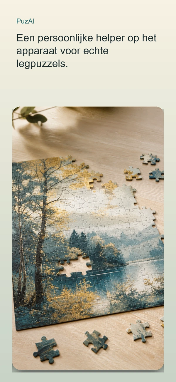PuzAI — Hulp bij het sorteren van puzzels
