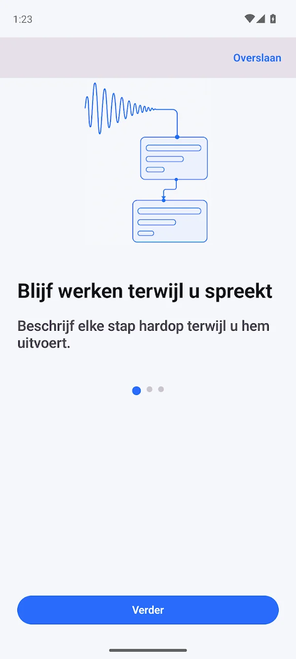 Spoflowchart: Voice to Chart — Neem stappen op, bewerk het diagram en speel de bijbehorende audio af.