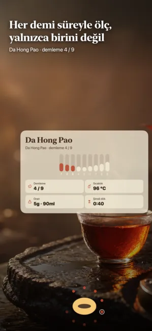 Nine Steeps: Gongfu Tea Timer — Gongfu çay zamanlayıcısı ve günlüğü