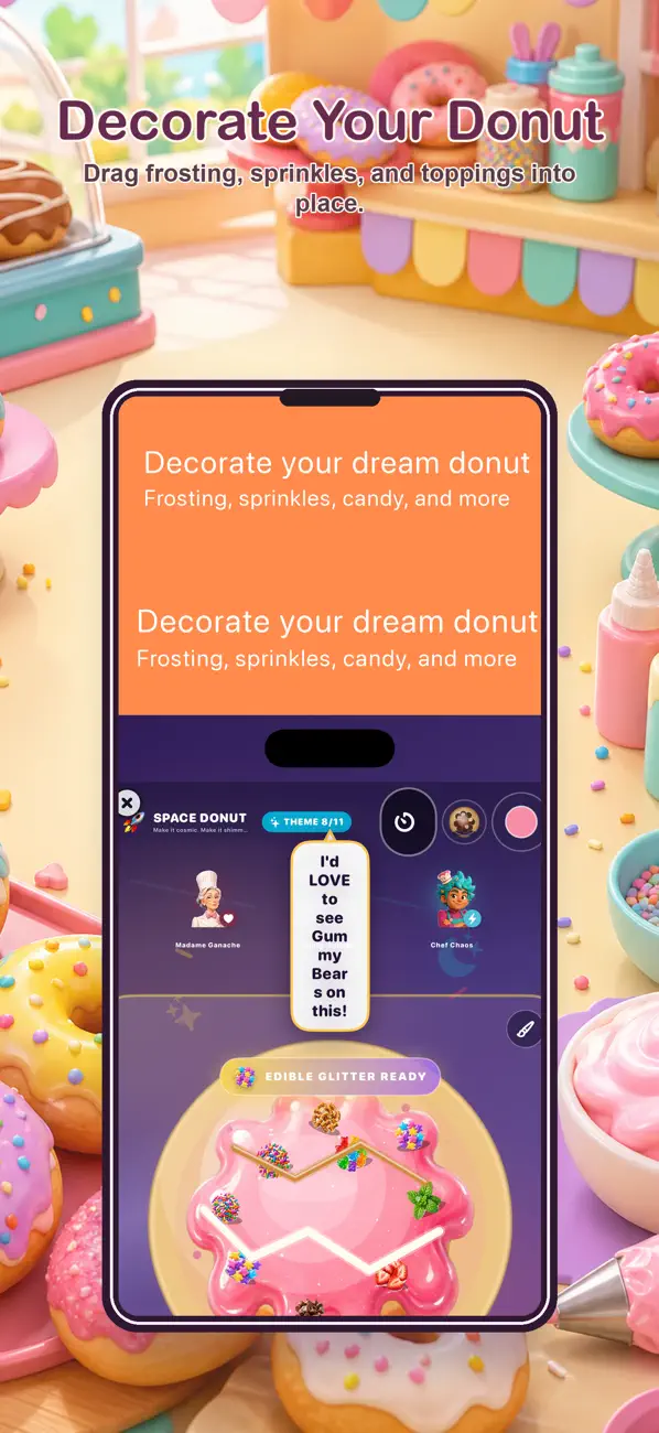 Sweet Showdown — Ad-free kids baking game